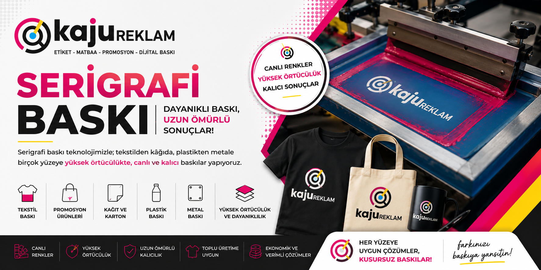 Serigrafi Baskı